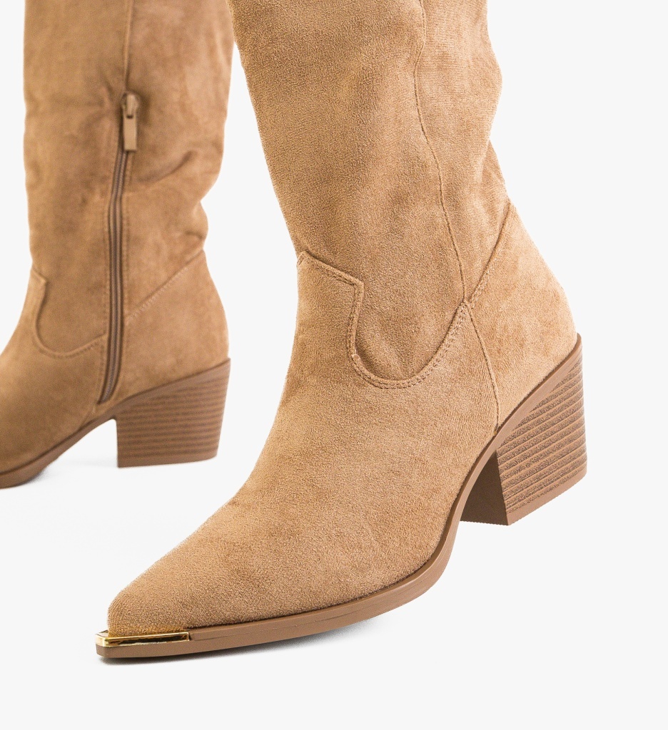 Cizme dama Spence Khaki - 5 | YEO