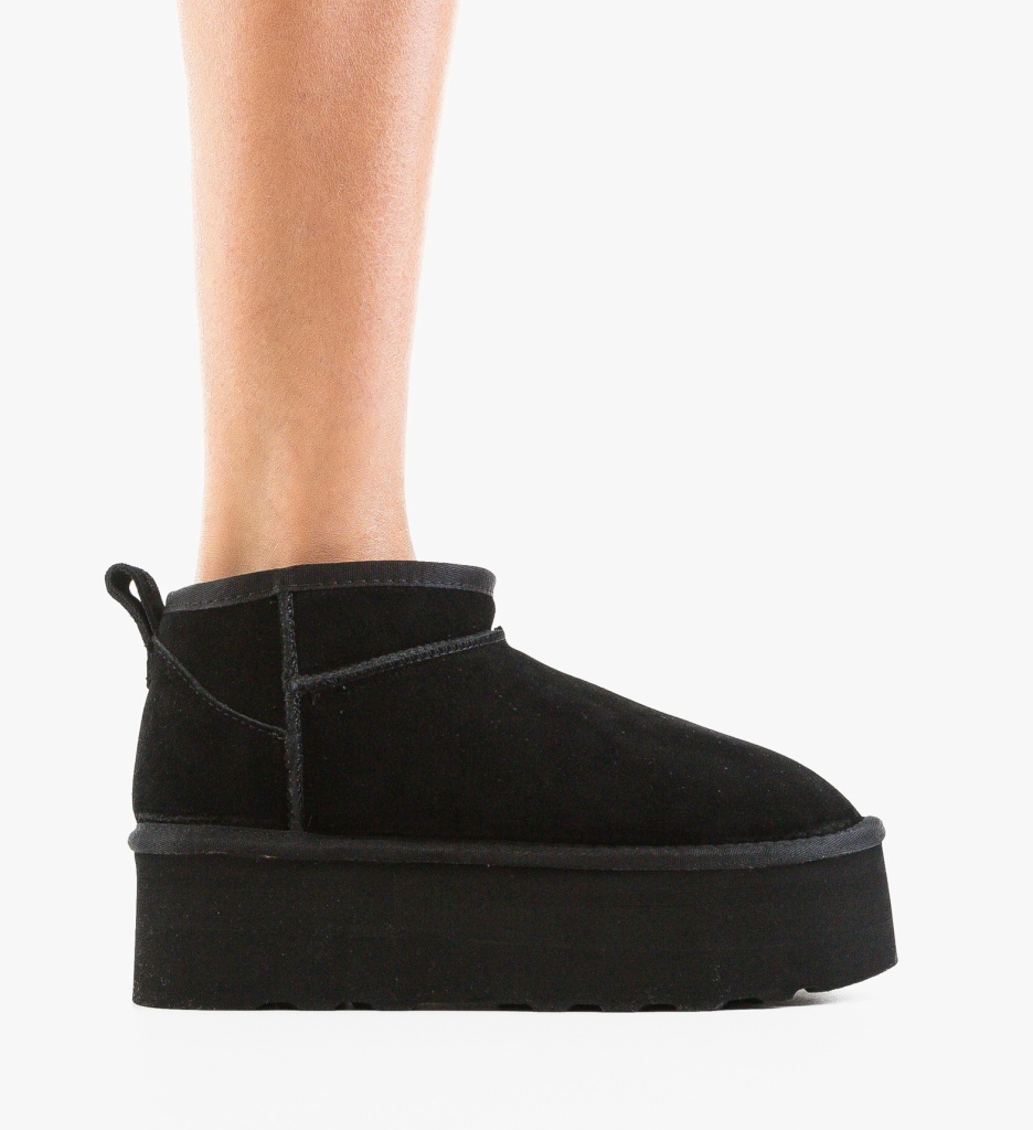 Cizme tip Ug Zayne Negre - 1 | YEO