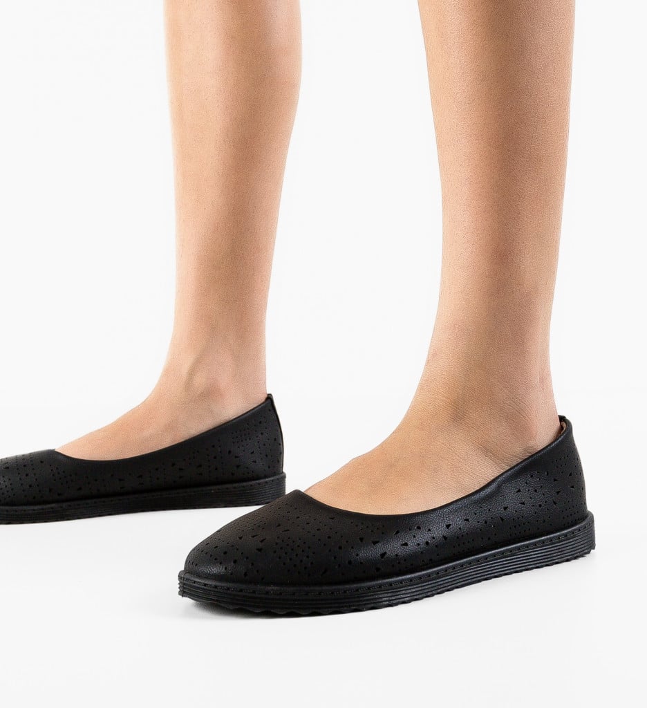 Espadrile Casual Eree Negre - 3 | YEO