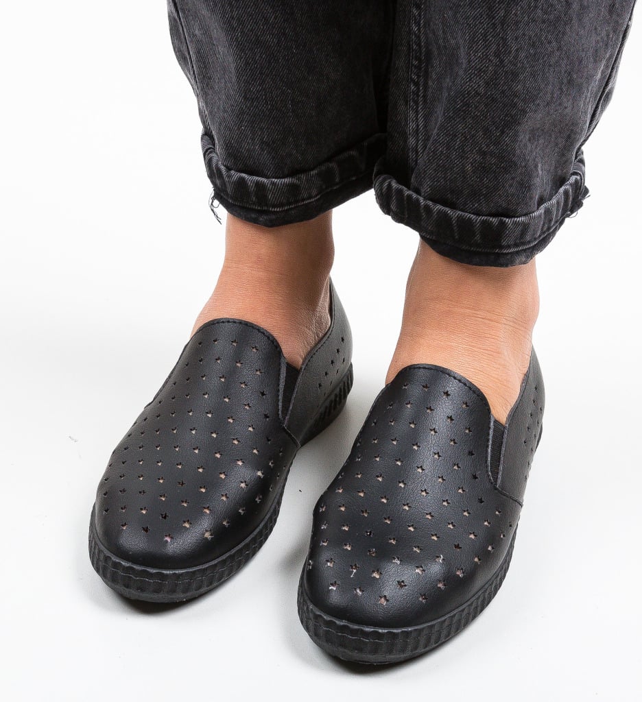 Espadrile Casual Stelars Negre - 1 | YEO