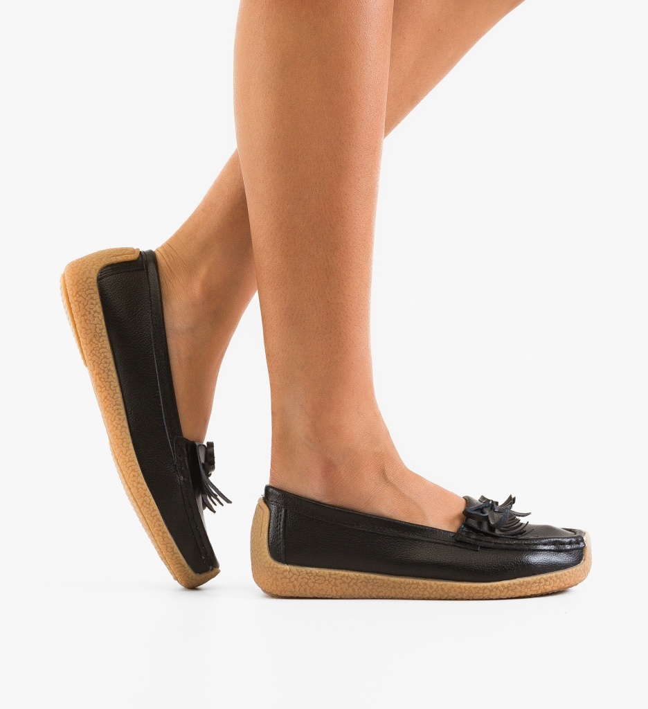 Espadrile dama Fevas Negre - 1 | YEO