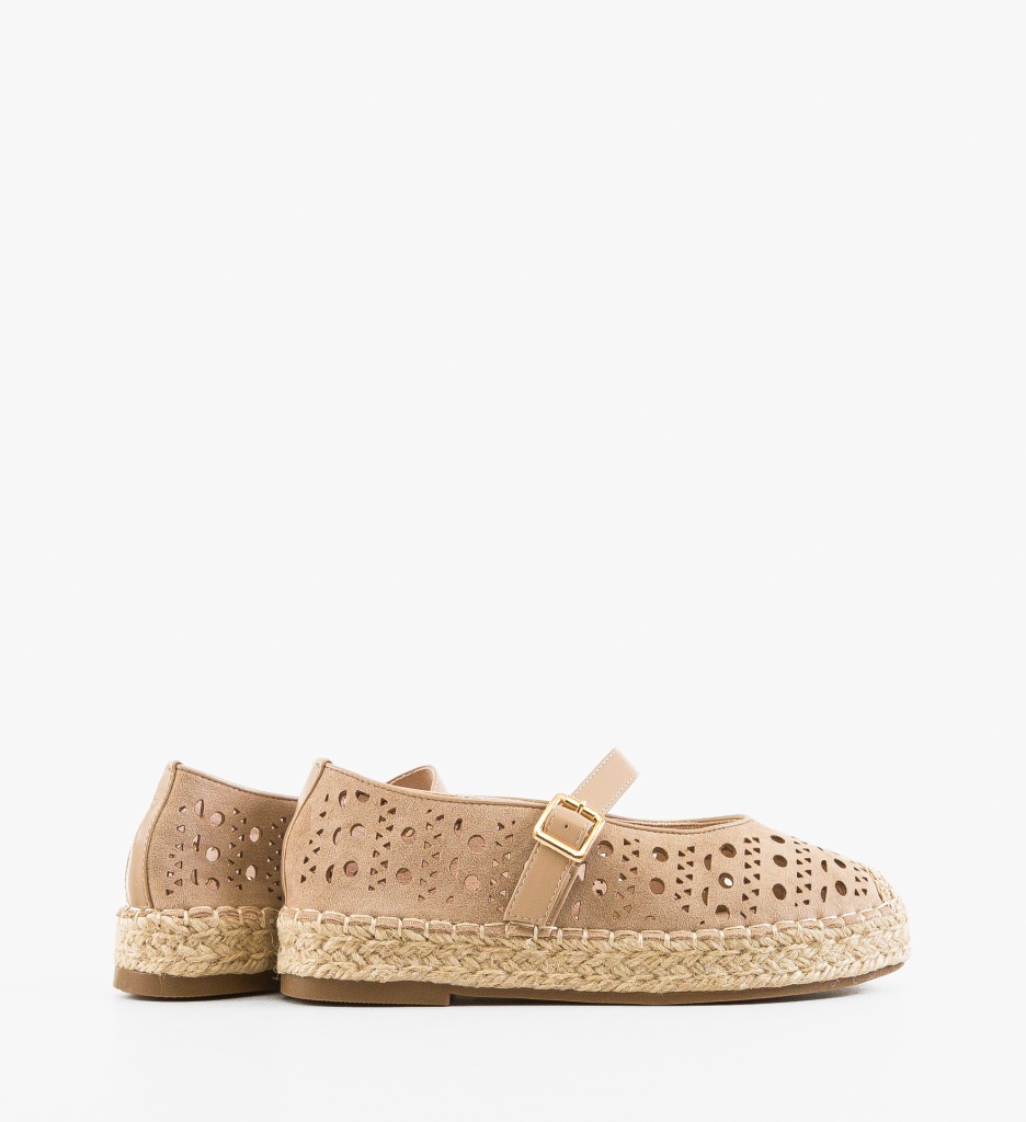 Espadrile dama Richie Khaki - 2 | YEO