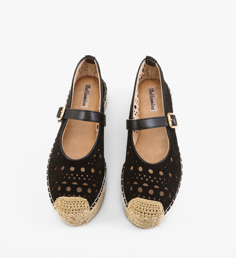 Espadrile dama Richie Negre - 4 | YEO