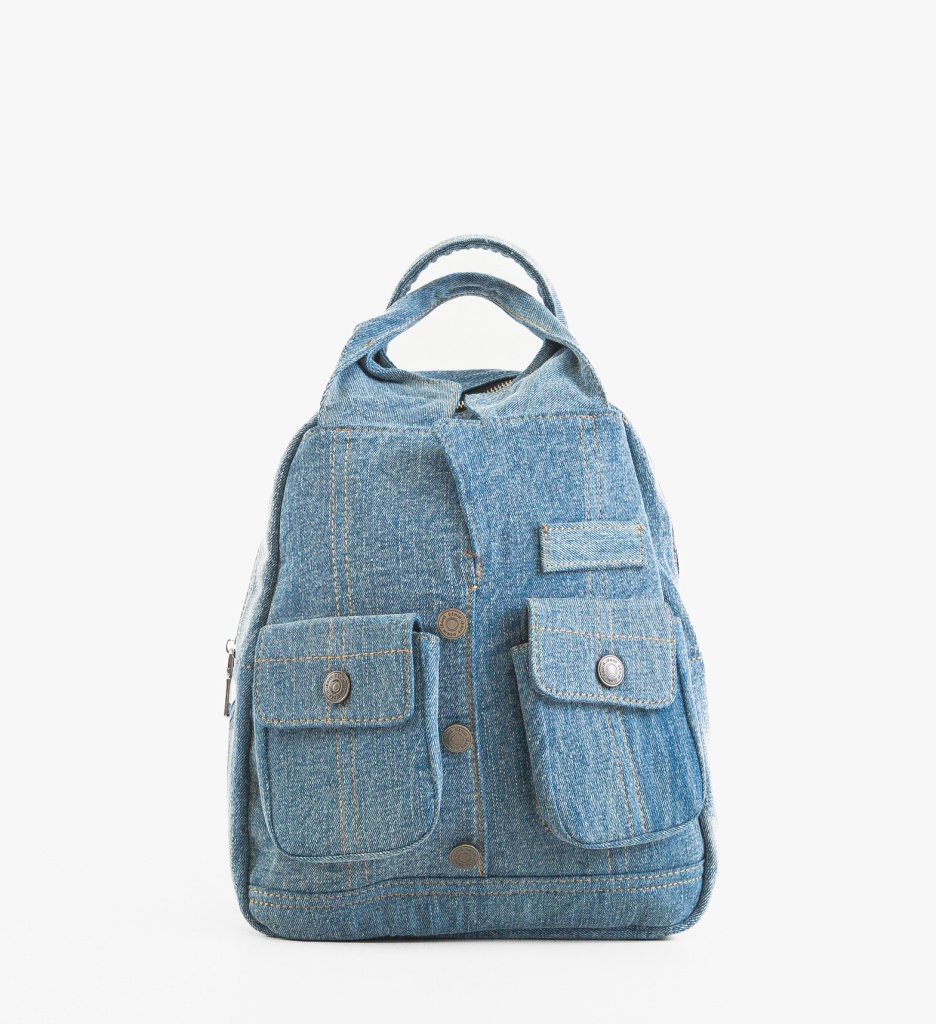 Geanta Rucsac dama Jeanss Albastru - 1 | YEO