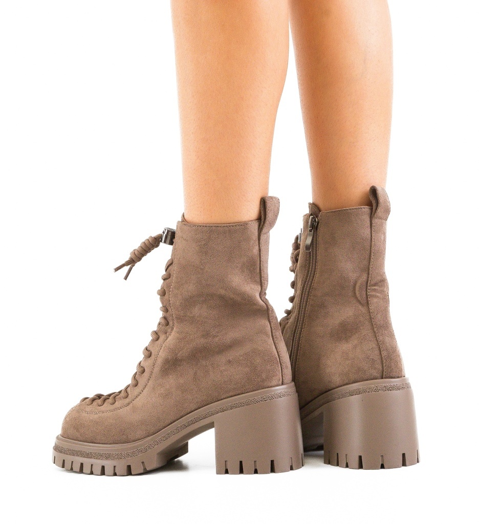 Ghete dama Elmo Khaki - 2 | YEO