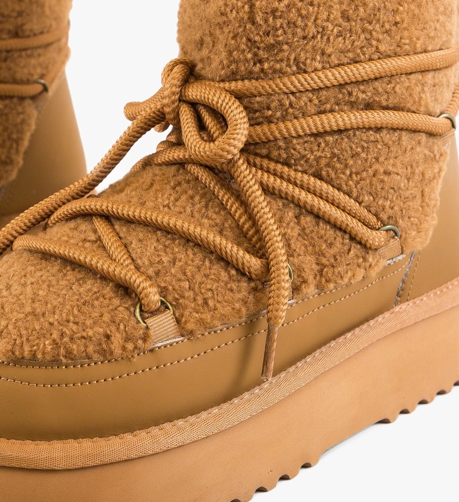 Ghete dama Lisano Camel - 2 | YEO