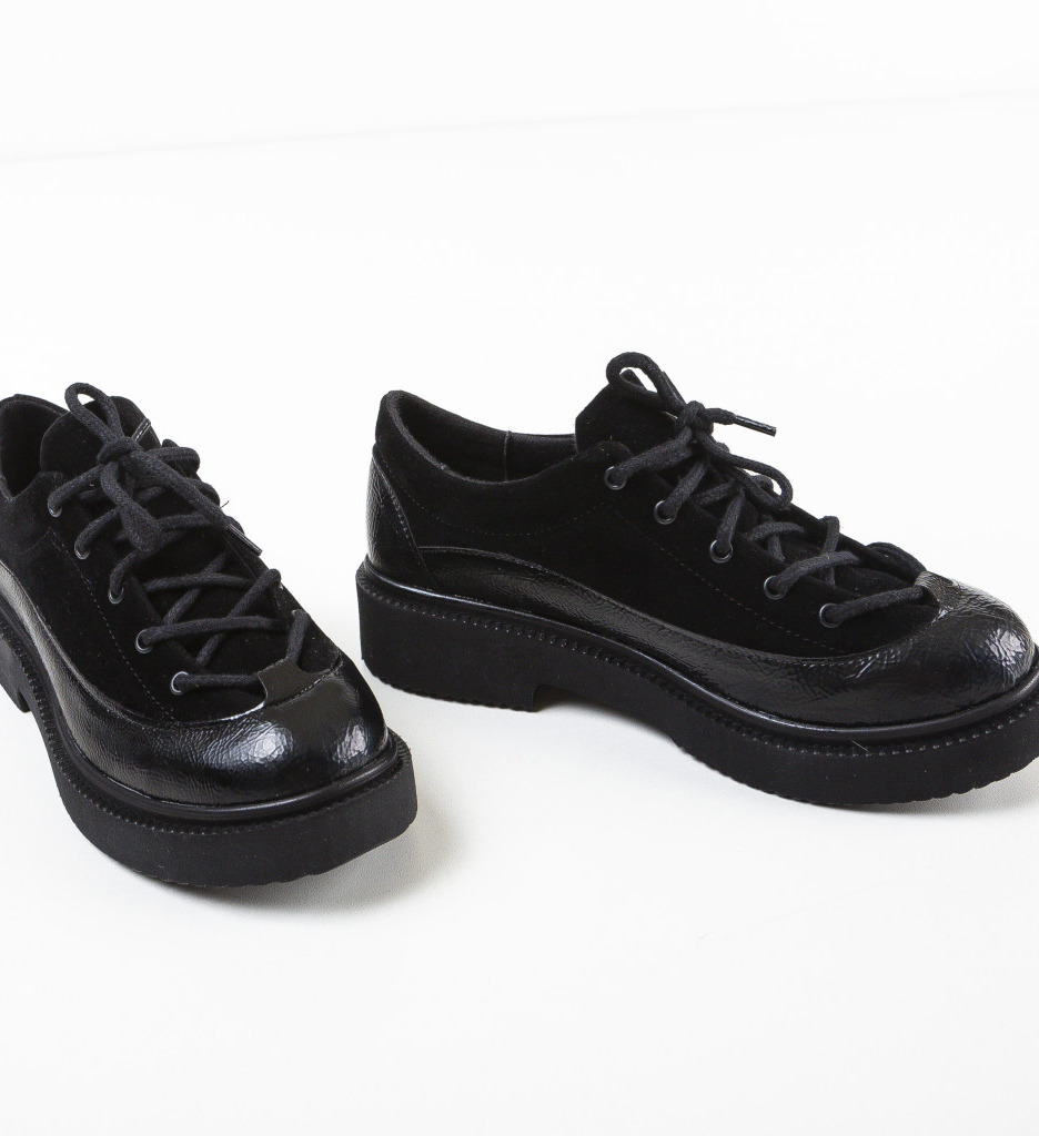 Pantofi Casual Alexo Negri 9 - 3 | YEO