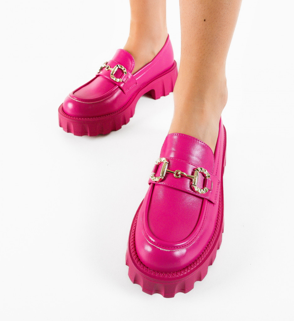 Pantofi Casual Alyena Fuchsia