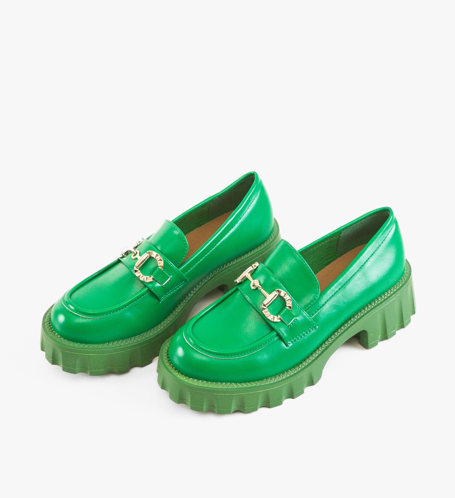 Pantofi Casual Alyena Verzi - 4 | YEO