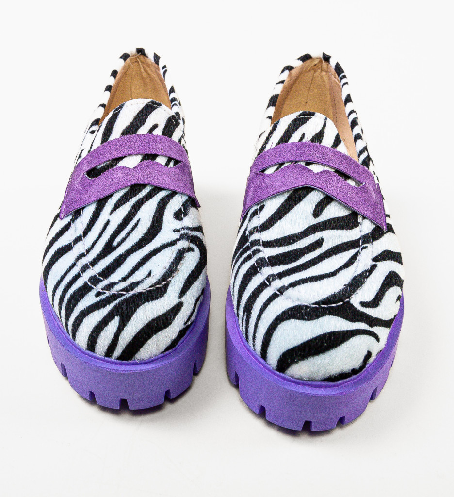 Pantofi Casual Beidar Zebra - 4 | YEO