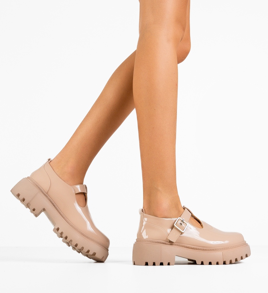 Pantofi Casual Bernie Nude