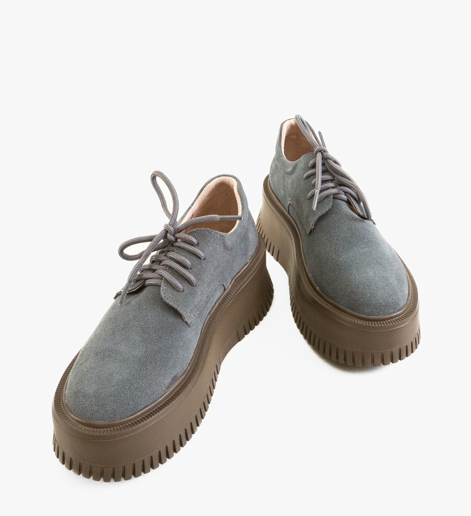 Pantofi casual dama Benve Gri - 1 | YEO