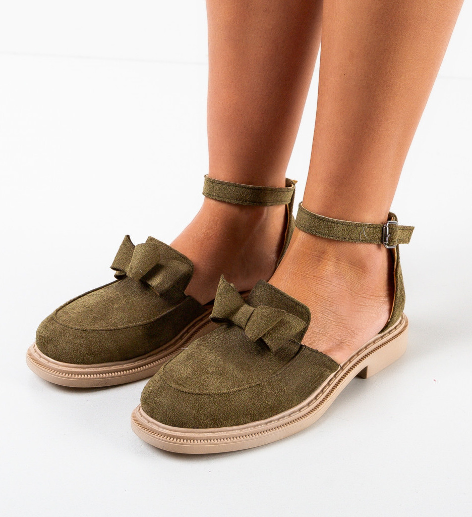 Pantofi casual dama Tolda Khaki