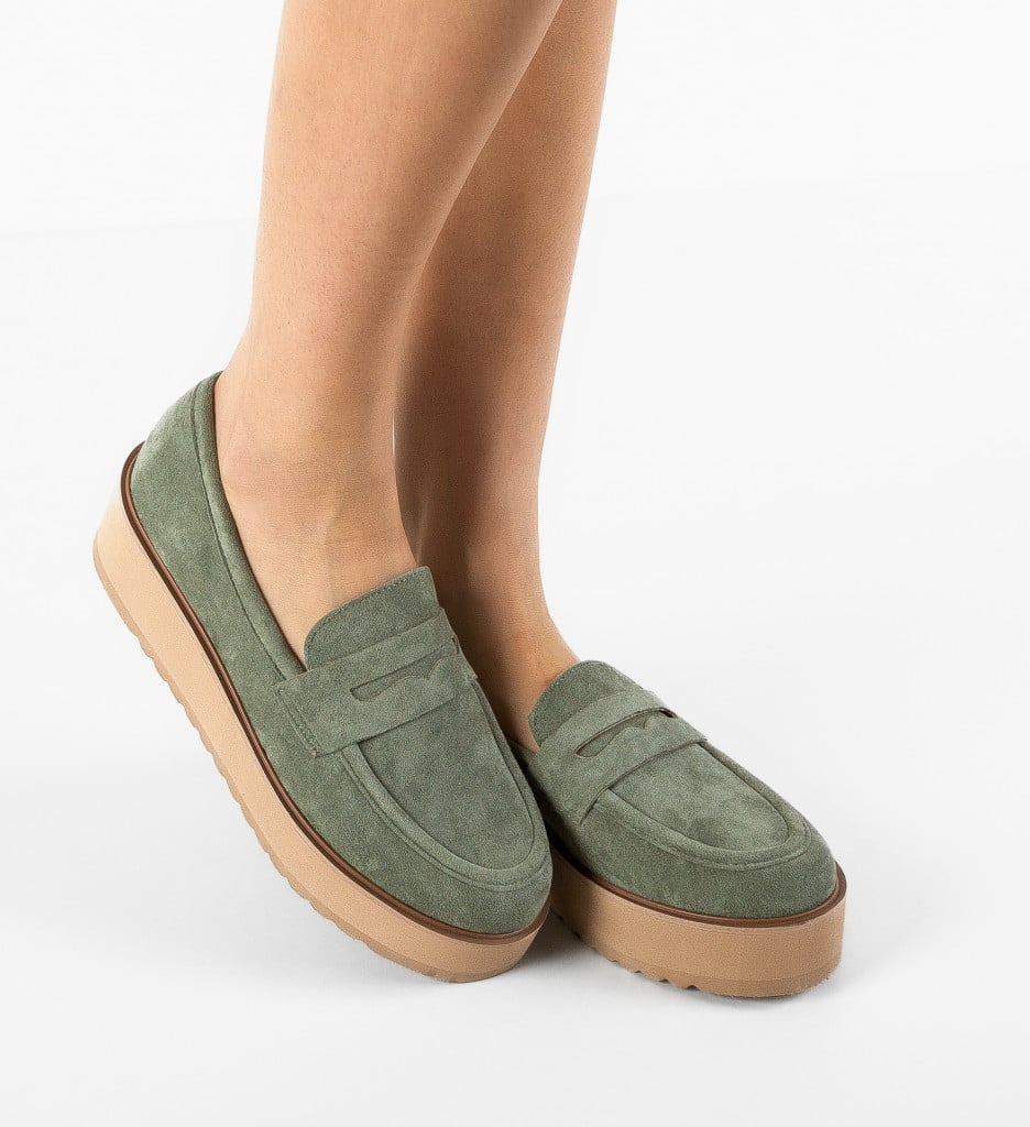 Pantofi casual dama Weser Verzi - 1 | YEO