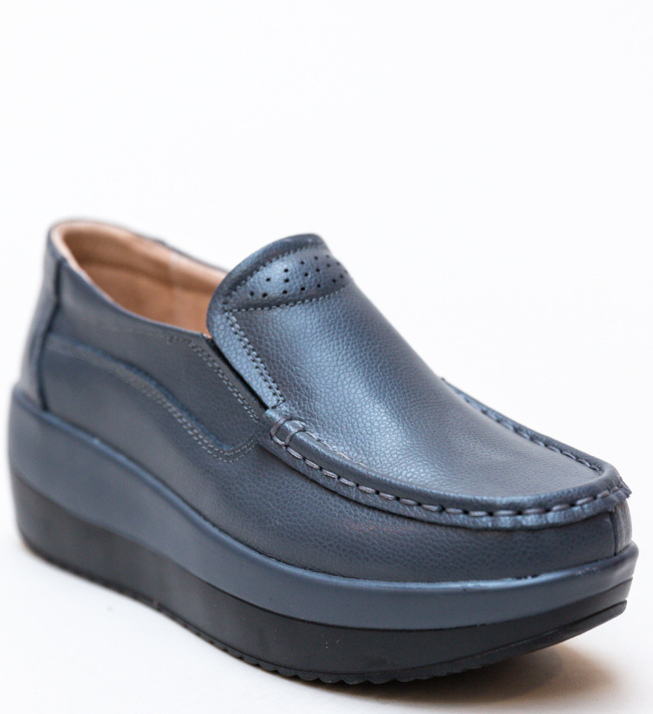 Pantofi Casual Ember Gri - 4 | YEO