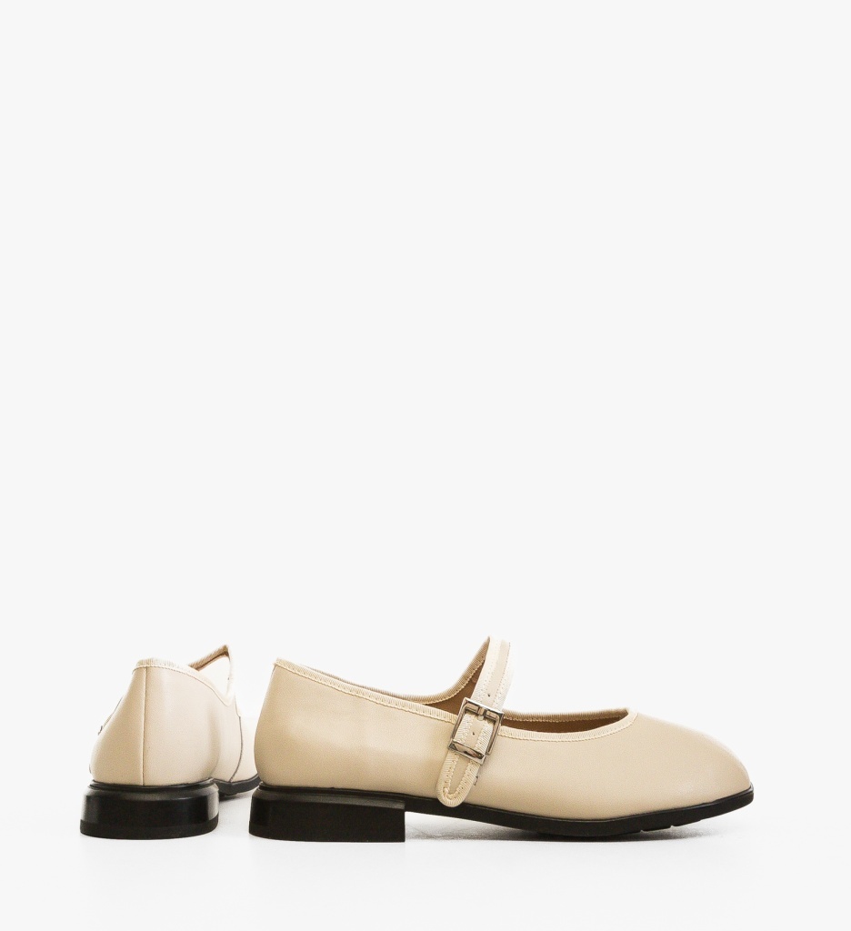 Pantofi Casual Greta Bej - 5 | YEO