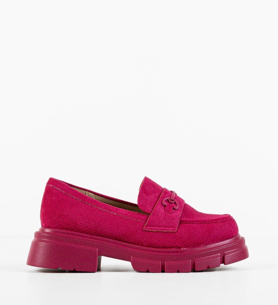 Pantofi Casual Luzia Fuchsia - 3 | YEO