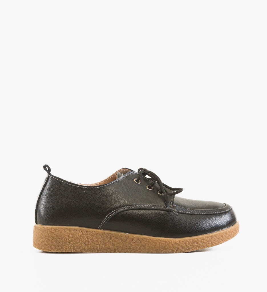 Pantofi Casual Maye Negri - 5 | YEO