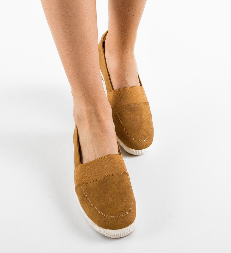 Pantofi Casual Medved Camel - 4 | YEO