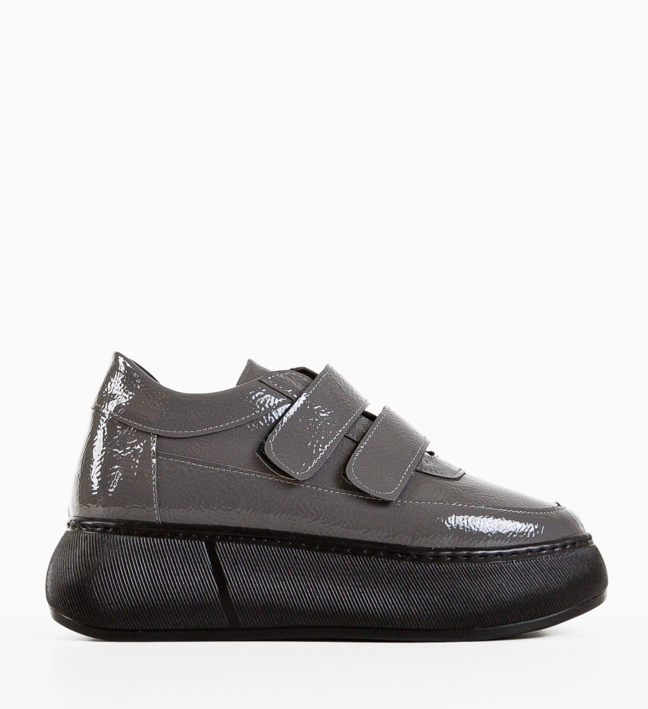 Pantofi Casual Mernera Gri - 3 | YEO