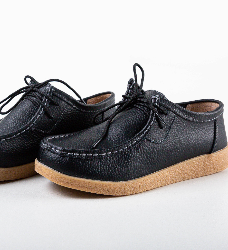 Pantofi Casual Niko Negri - 3 | YEO