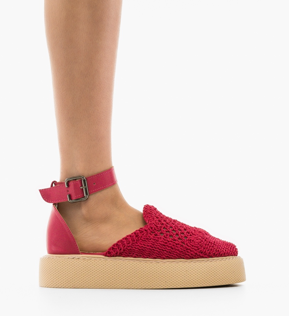 Pantofi Casual Rauros Fuchsia - 4 | YEO