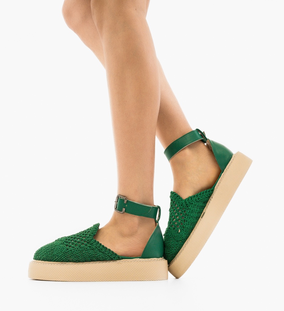 Pantofi Casual Rauros Verzi