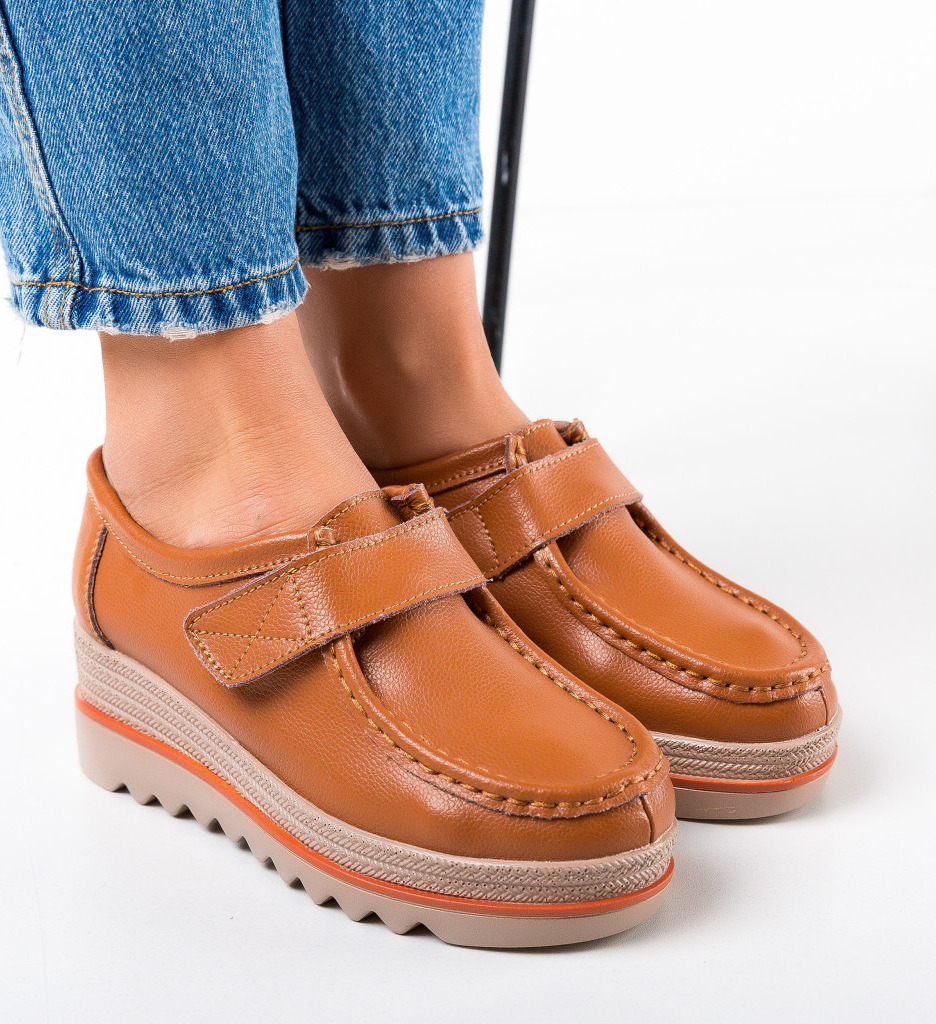 Pantofi Casual Straif Camel