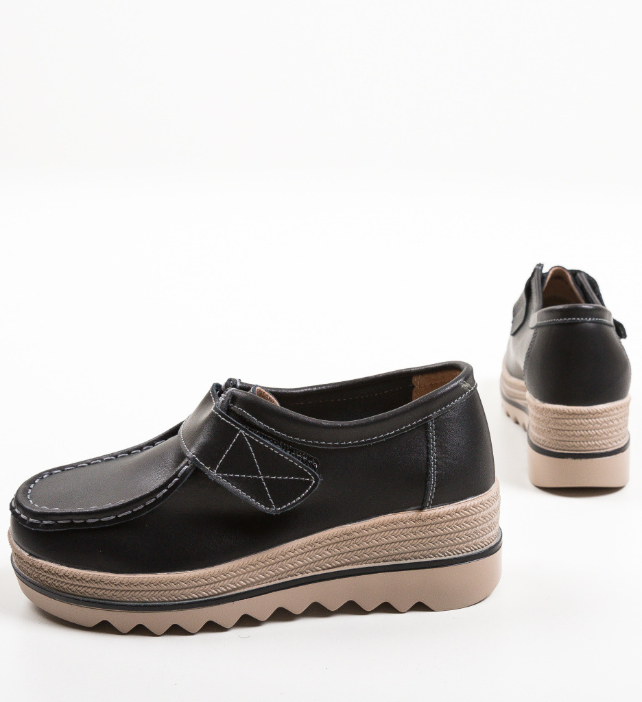 Pantofi Casual Straif Negri - 4 | YEO