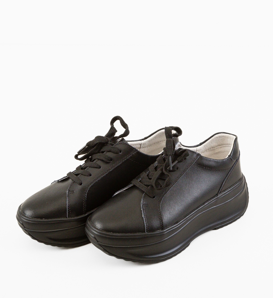 Pantofi Casual Yrna Negri - 5 | YEO