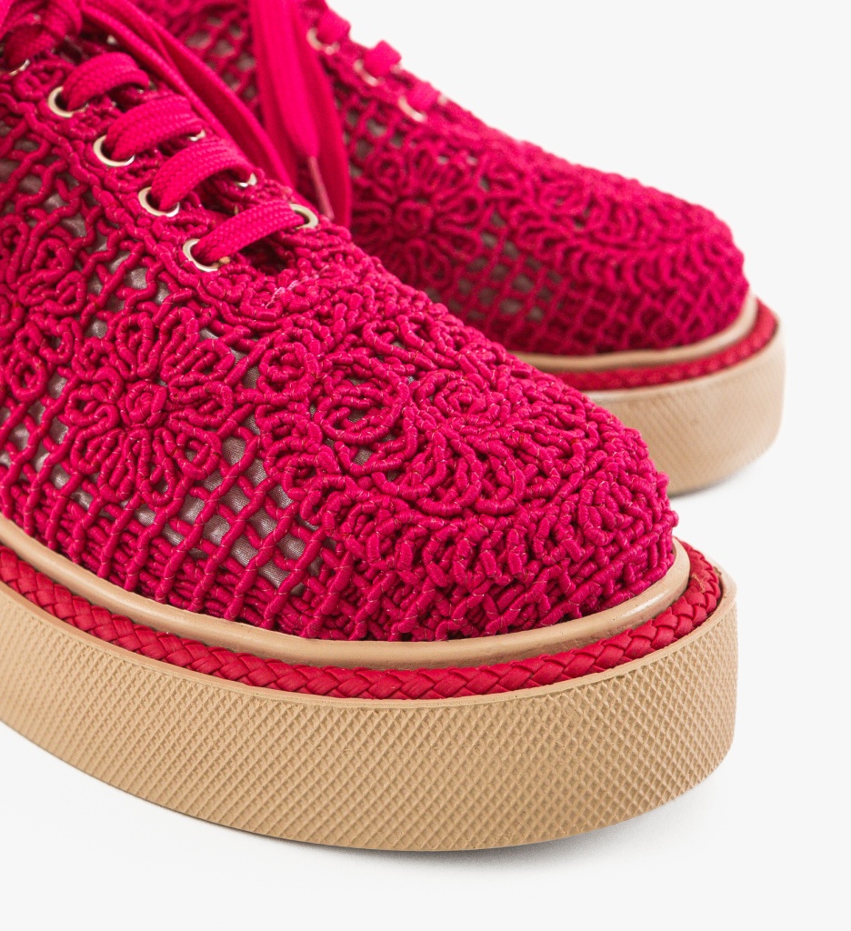 Pantofi Casual Ystory Fuchsia 2 - 5 | YEO