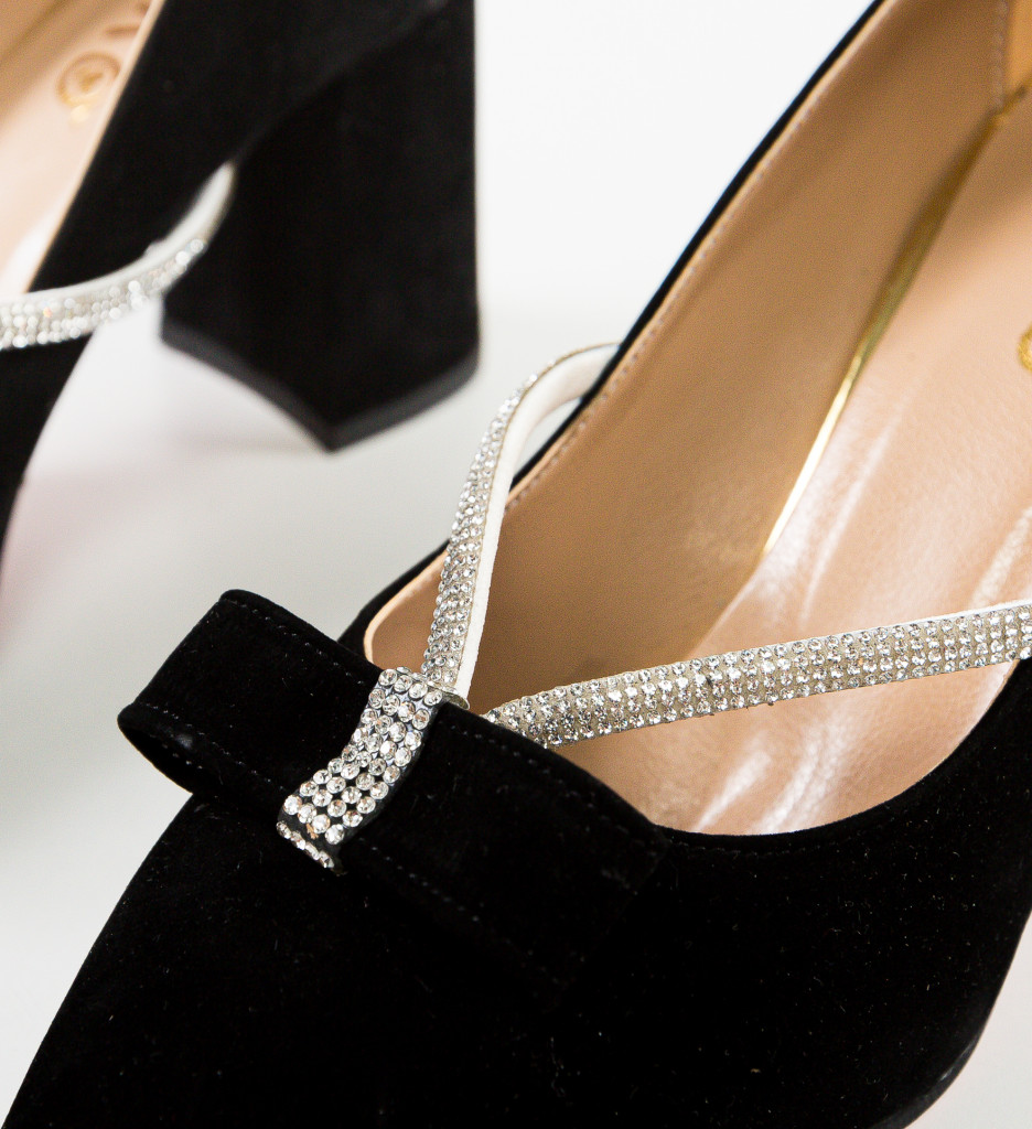 Poze Pantofi cu toc Nynut Negri 2 depurtat.ro 