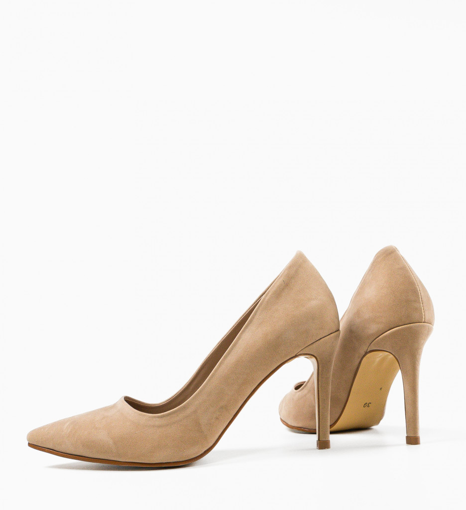 Poze Pantofi cu toc Weps Bej 2 depurtat.ro 