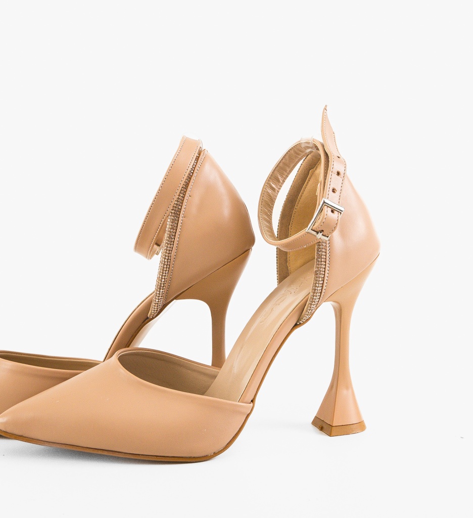 Pantofi dama Bigom Nude - 5 | YEO