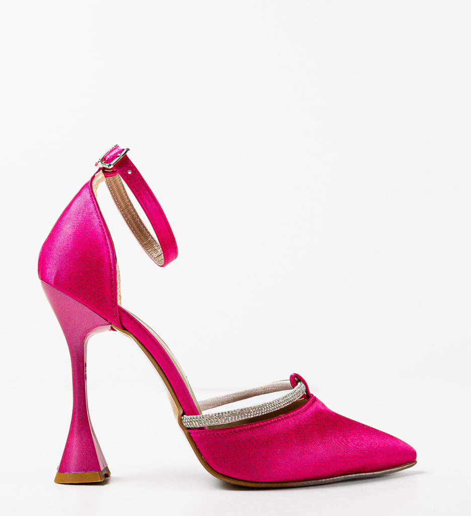 Pantofi dama Chapman Fuchsia - 3 | YEO