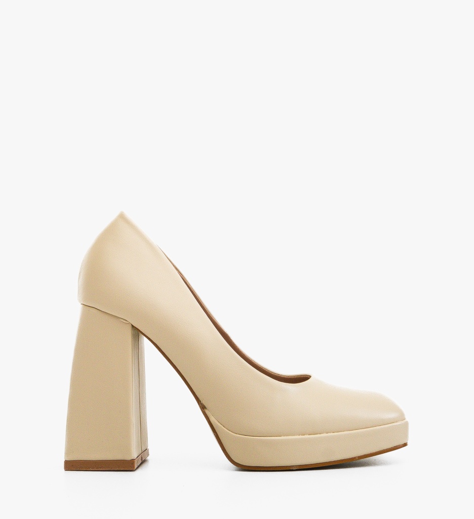 Pantofi dama Davis Bej - 4 | YEO