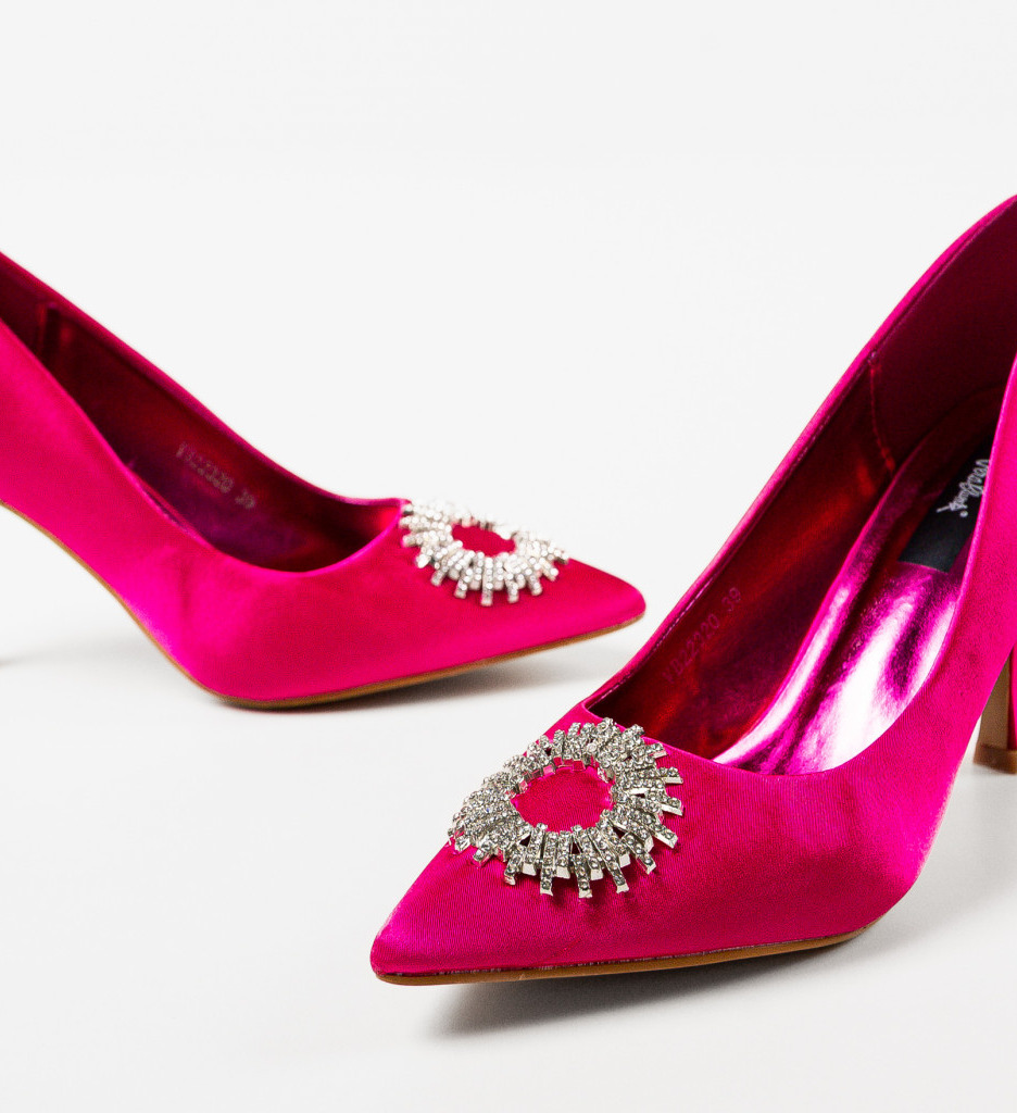 Pantofi dama Gallegos Fuchsia - 4 | YEO