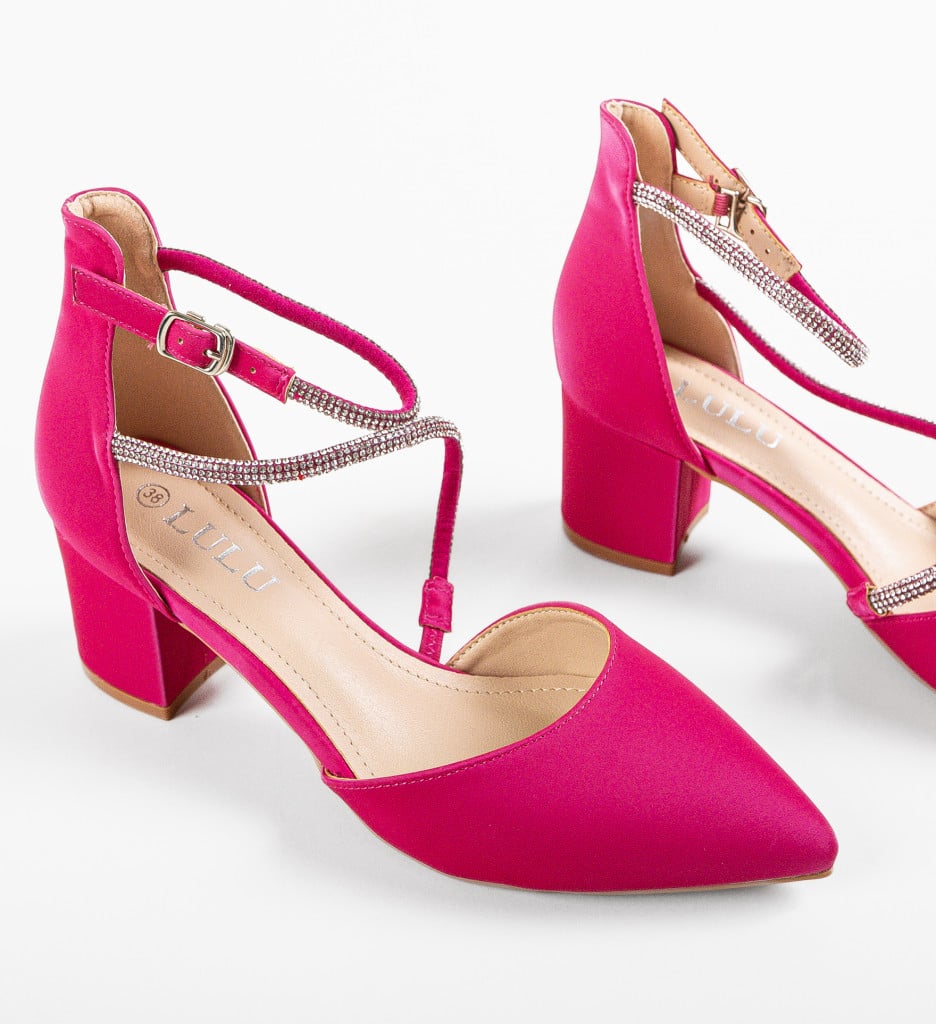 Pantofi dama Haari Fuchsia - 5 | YEO