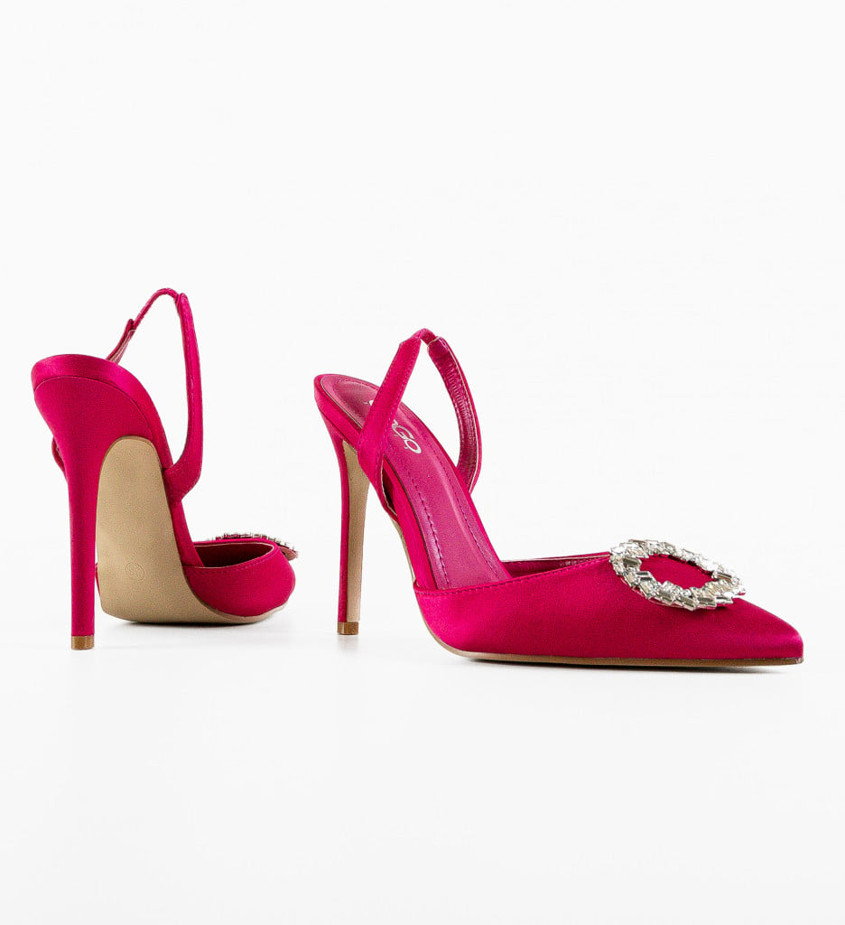 Pantofi dama Heilwig Fuchsia - 4 | YEO