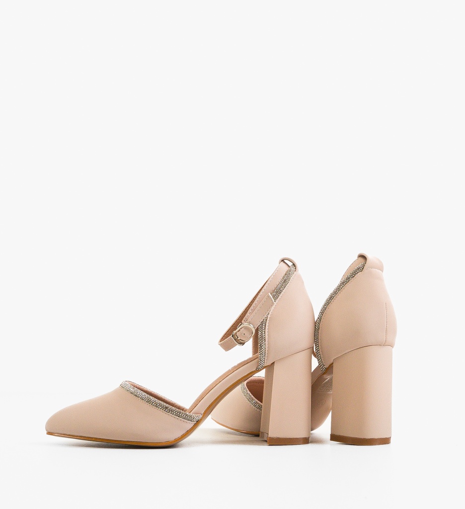 Pantofi dama Jaden Nude - 4 | YEO