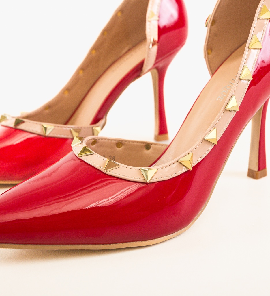 Pantofi dama Jamshid Rosii - 4 | YEO