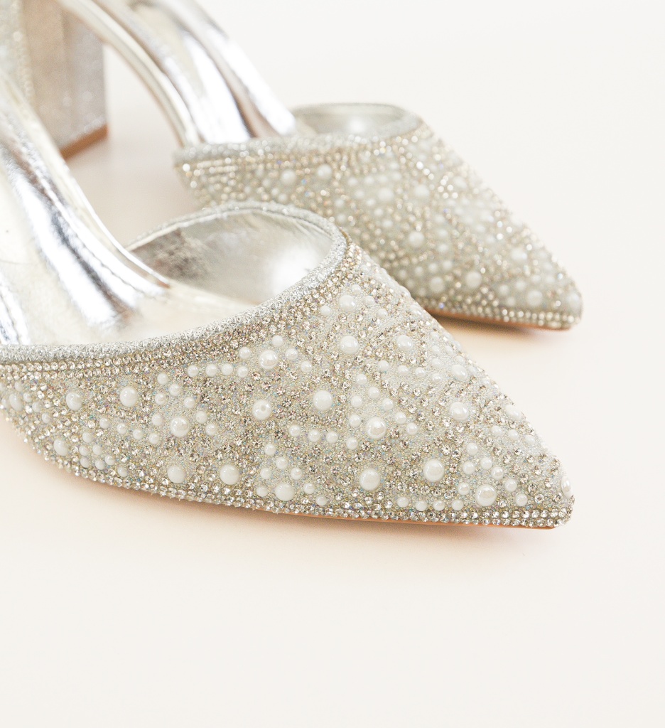 Pantofi dama Jose Argintii - 3 | YEO