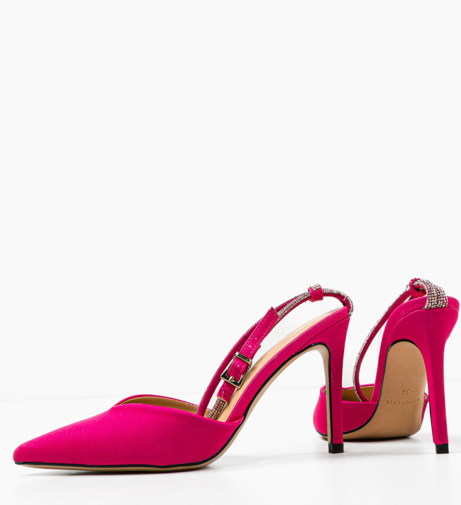 Pantofi dama Lakeshi Fuchsia - 5 | YEO