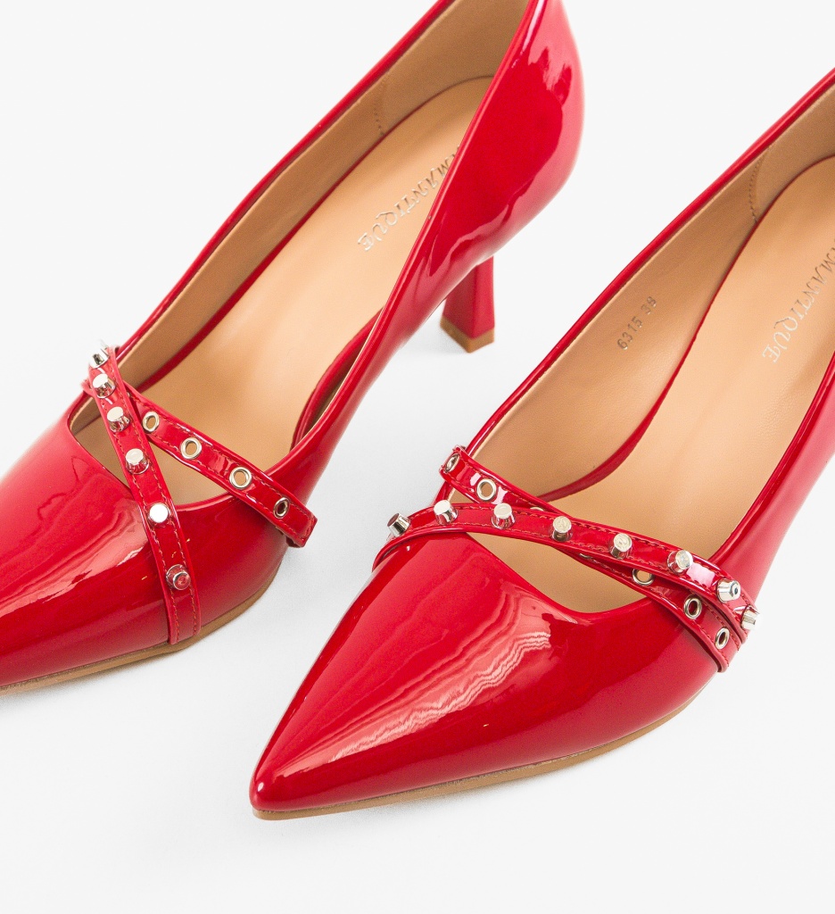 Pantofi dama Mislav Rosii - 4 | YEO