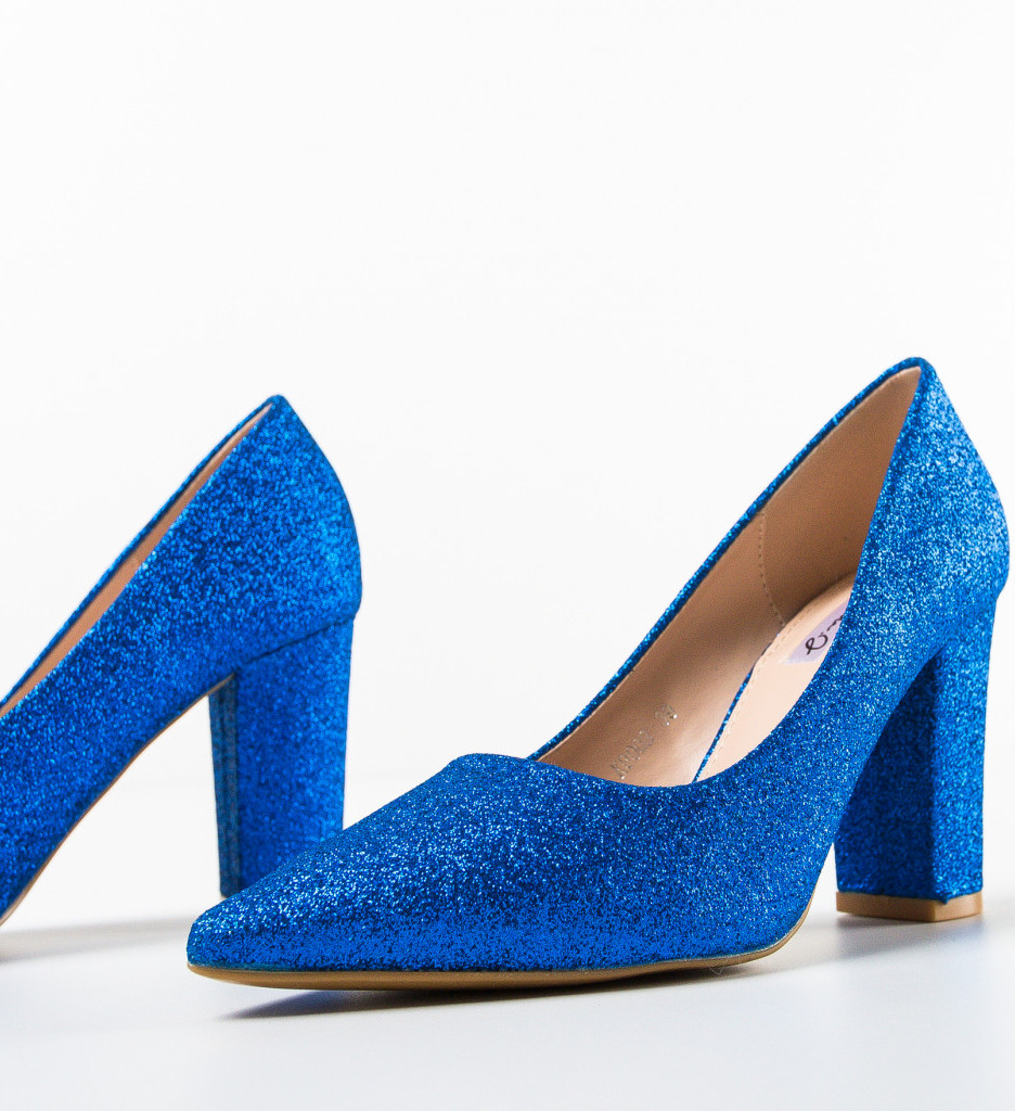 Poze Pantofi dama Morgan Albastri depurtat.ro 