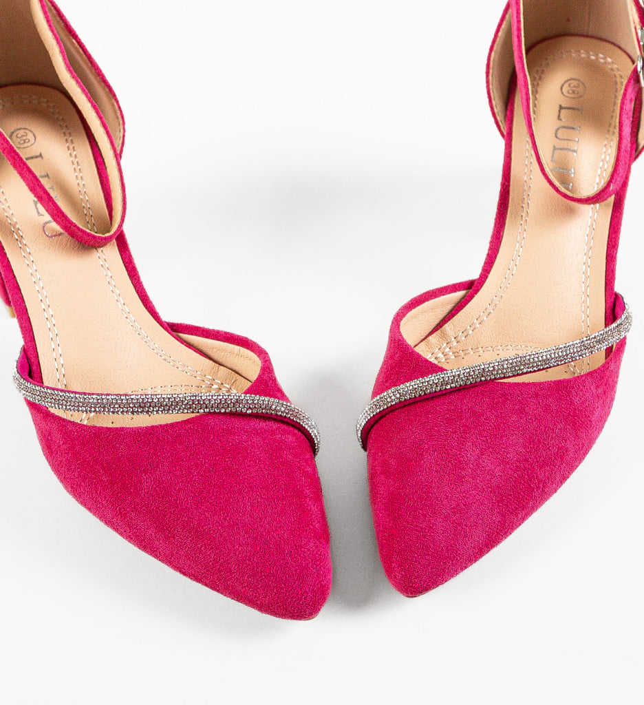 Pantofi dama Pamela Fuchsia - 5 | YEO