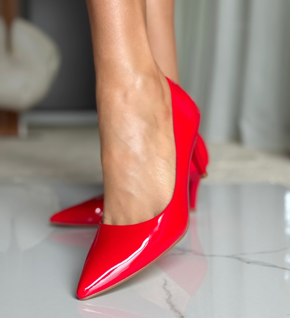 Pantofi dama Plevna Rosii - 2 | YEO
