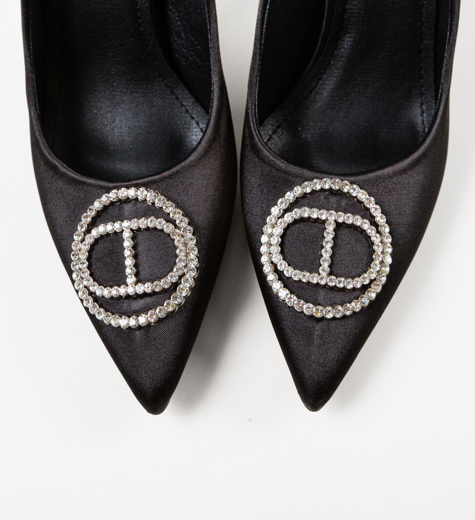 Pantofi dama Plipa Negre - 5 | YEO