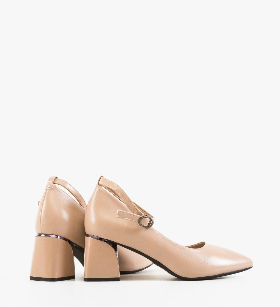 Pantofi dama Sakre Nude - 2 | YEO