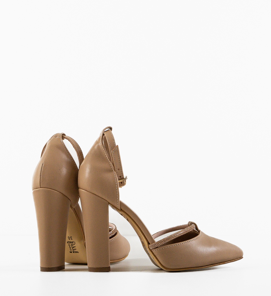 Pantofi dama Samora Nude - 5 | YEO